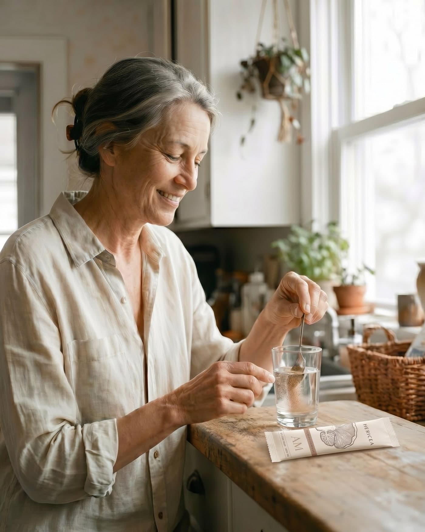 A typical Hericea: Perimenopause customer
